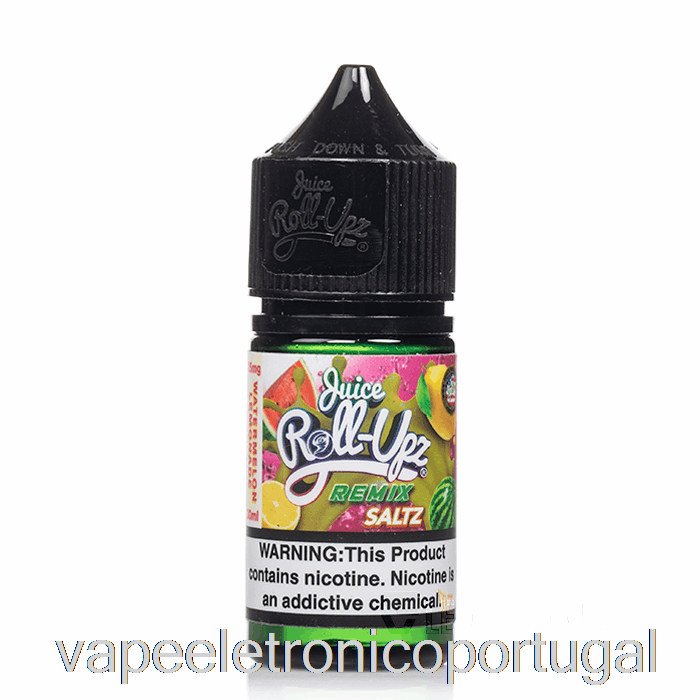 Vape Eletronico Melancia Limonada - Suco Roll Upz Remix Sais - 30ml 50mg